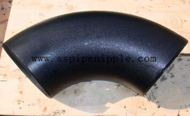 Black Steel Butt Welding Pipe Fittings ANSI B16.9  High Pressure Resistant